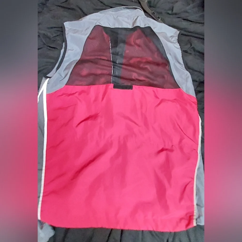 Performance Technical Wear Mens Large Convertible Windbreaker Jacket Vest Zip